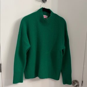 HOLIDAY SALE! From Future 100% Cashmere Green Mock Turtleneck Sweater